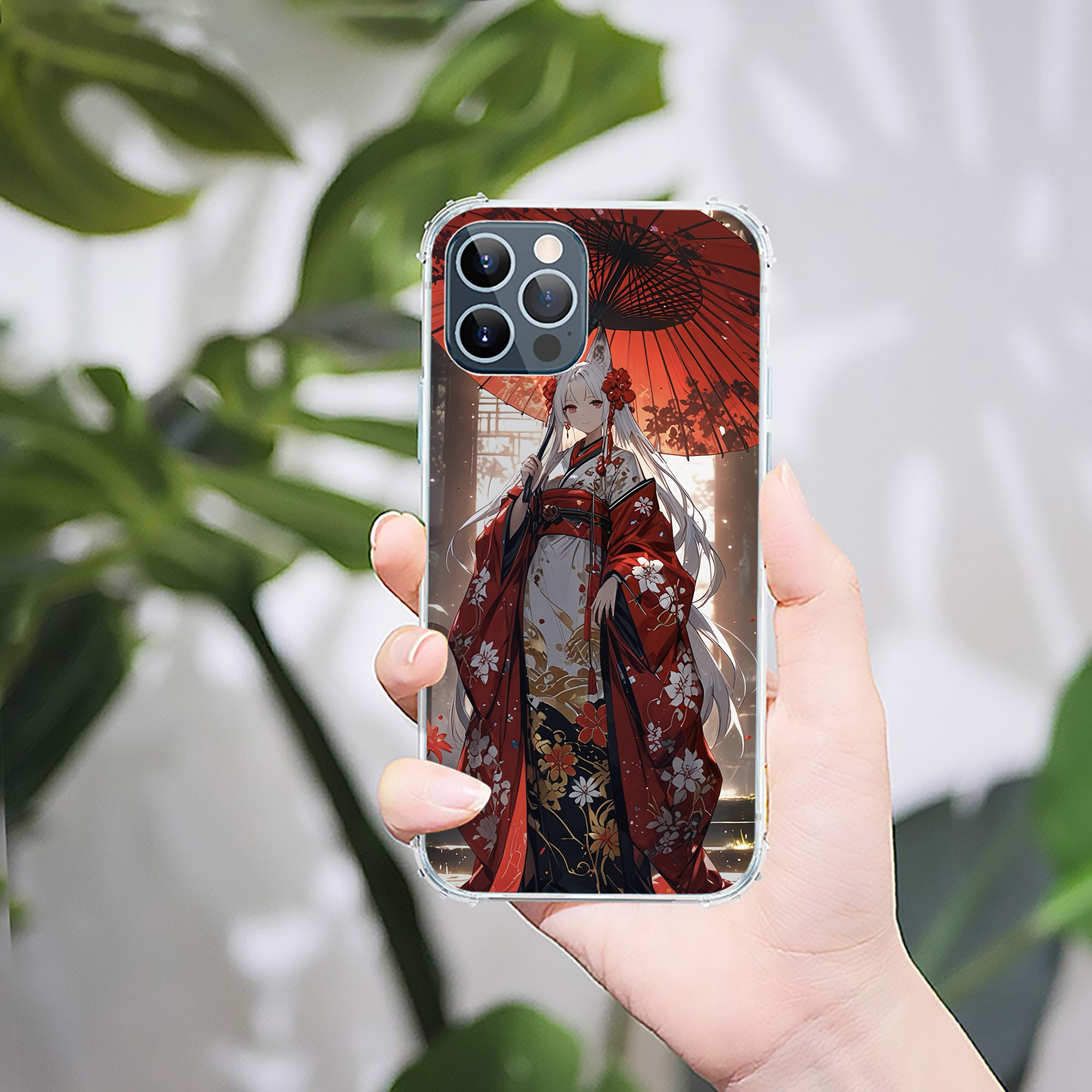 （画像用） 刀剣乱舞 Touken Ranbu 【iPhone 12シリーズ対応】透明スマホケース（クリアソフトケース）